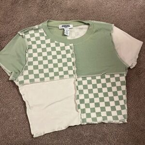 Tilly’s Patterned Crop Top.